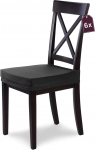 SCHEFFLER-Home Marie Chair Cover Black Chair Cover Set of 6 Elastsed toolikatted koos plekikaitsega / Vetth&uuml;lgav istmekate s&ouml;&ouml;gitoa toolile / Elegantne istmekate Stretch toolikatteks / Stretch toolikatteks