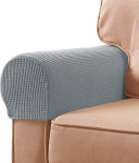 Stretch kangast tugitooli diivanitool k&auml;etoe kate Non-Slip Spandex pol&uuml;estrist diivanitooli k&auml;eotsakate kaitsekatted m&ouml;&ouml;bli kaitseks, 2 komplekt (4 komplekt, helehall)