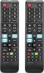 N59-01315A Samsung Smart TV kaugjuhtimispuldi asenduspult K&otilde;ik Samsung LED QLED LCD 6/7/8/9 seeria 4K UHD HDTV HDR lame k&otilde;ver Smart TV koos Netflix, Prime Video ja Hulu nupuga 2 Pack