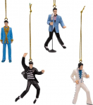 Kurt Adler Elvis Presley miniatuursed kaunistused, 4 tk komplektis