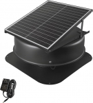 Solar-Dachventilator | Solar-Dachbodenventilator Mit Automatischer Temperaturregelung, Wetterfeste Ausf&uuml;hrung, Geeignet F&uuml;r Dachb&ouml;den, Gew&auml;chsh&auml;user, Carports SolarAtticFan