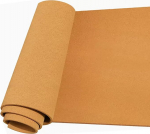 Roll Cork, Natural Cork Board, Cork Shelf Liner, Cork Floor Tiles, Sound Insulation, 6 mm 8 mm Thick, For Office Home School Craft SuppliesBrown (Color : Thick 6mm, Size : 1.2mx2m(3.9ftx6.6ft))