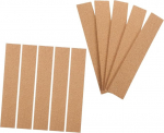 STOBOK 10 isekleepuva korgiriba pakett seintele Looduslik raamita korgist Pin Board ribad kontor ja memo Board ribad korgist seinaplaadid