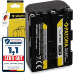 PATONA NP-FM50 NP-QM51 aku 1600mAh asendusaku, mis &uuml;hildub Sony videokaameraga NP-FM30 FM50 FM70 FM90 QM51D QM71D QM91D CCD-TRV106K 108 116 128 DCR-DVD91 100 200 DCR-HC14 TRV6 TRV8 NPFM50