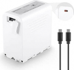 NEEWER 10500mAh NP-F970 asendusaku 4,8 tundi laadimisaega 20W PD kiirlaadimiskaabel USB C laetav kaamera-kaamera videovalgusti aku Sony FX3/FX30/A7, Canon R5, Nikon Z8 jaoks,