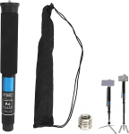 Camera Monopod 8 Sections Selfie Stick Trekking Pole Aluminum Alloy Travel Lightweight Monopod for DSLR Camera Camcorder Hiking Camping