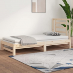 ZEYUAN pikendatav p&auml;evavoodi, diivanvoodi, magamisfunktsiooniga diivanvoodi, diivanvoodi, diivanvoodi, diivanvoodi, p&auml;evavoodi, diivanvoodi, noortevoodi, 2 x (90 x 200) cm, massiivne m&auml;nnipuit
