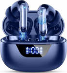 Drsaec Bluetooth Kopfh&ouml;rer, In Ear Kopfh&ouml;rer Kabellos Bluetooth 5.4 mit 4 ENC m&uuml;ravastase mikrofoniga, 48 Std juhtmevabad k&otilde;rvaklapid Hi-Fi Stereo, IP7 Wasserdicht Ohrh&ouml;rer f&uuml;r iOS Android, LED Anzeige, USB-C