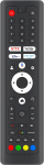 VINABTY h&auml;&auml;lega kaugjuhtimispuldi asendaja, mis &uuml;hildub SYLVOX Outdoor 75-tollise 4K UHD 1000 Nit heledusega Smart TV-ga
