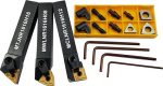 5/8-tolline 16PCS CNC-torni Excircle treipingi t&ouml;&ouml;riista hoidja, MTJNR1616H16+MWLNR1616H08+MCLNR161616H12+WNMG431,CNMG431,TNMG331 karbiidist sisestused+ST1603, SW0804, SC1204 +MCT51+MC3、MCT617+HL1814 + MCS625