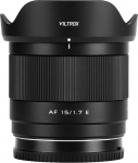 VILTROX 15 mm F1.7 E, AF 15 mm f1.7 E Mount objektiiv Sony jaoks, APS-C autofookusega objektiiv suure avaga Sony A7CII A7CR ZV-E1 A7RV a7RIV a7RIII A6700 ZV-E10 a6600 a6500 jaoks
