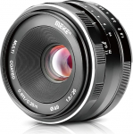 Meike 25 mm f/1.8 Lens Manual Focus Lens for Nikon 1 Mount Mirrorless Cameras