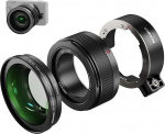 NEEWER Sony ZV-1 II (ZV-1 M2), 2 in 1 HD 18 mm laiatarbe objektiiv + 10x t&auml;iendav makroobjektiiv koos pikendustoruga, bajonett&uuml;hendusega, kaamera fototarvikud, LS-86