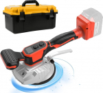 Plaadivibraator Milwaukee 18 V akuga, plaatimisvibraator 5-tollise iminapaga, 8 kiirust, 60 kg v&otilde;imsus, plaadivibraator plaatidele ja seinaplaatidele 32 x 32 tolli ja alla selle (punane)