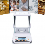 RS232 digitaalsed anal&uuml;&uuml;sikaalud 1 mg t&auml;psusega laboratoorsed kaalud 0,001 g / 0,001 g / 100 g