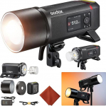 GODOX AD800Pro 800Ws TTL v&auml;lklamp, 2.4G Wireless HSS 1/8000s, eemaldatav Li aku, 10-tasemeline seadistus, 40W Dual Mode mudelvalgus 2800K-6000K, laadimisaeg 0.01-1.5, 300 t&auml;ielikku v&auml;lku (AD800Pro 2026)