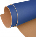 Cork Roll Non-Self-Adhesive Large Cork Board Roll High Density Cork Board Floor Tiles Sound Insulation 8 mm paksus DIY Supplies Board Corner Wall Line Blue (1,2 x 3 m 3,9 x 9,8 ft))