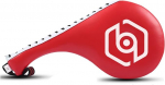 Digitales Kraftmessger&auml;t, Force Test Kick Pad Boxen Taekwondo Kickboxen Power Meter Paddle Impact Measure (Rood)