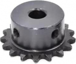Kettenrollenzahnrad Kettenantriebsritzel 25 04C 6,35 mm Teilung 45 Stahl 9-40 Z&auml;hne 15-17 Bohrung(17mm)