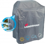 Landmann grillkate, PVC grilltarvikud, ilmastikukindel, grillkate, grillkate, &otilde;ues kasutamiseks, grillide ilmastikukaitse, rebenemiskindel, 120 x 60 x 100 cm.