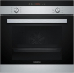 Siemens HB113FBS1 iQ100 Built-in Electric Oven / Stainless Steel / A / Quick Heating / 3D Hot Air Plus / Easy Cleaning with Granite Gloss Enamel