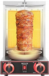 Dooneri grill laudgrill 3 kW, 360 &deg; Rotisserie Gyros grill roostevabast terasest, elektriline grill dooneri jaoks, elektriline dooneri kebabi masin, kana grill, BBQ vertikaalne grillimismasin