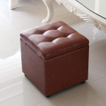 XU Feng Storage Stool Ottoman Living Room Door Change Shoe Bench 15 x 15 x 15 cm