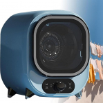 GmpTzitzith Dieser Kondensationstrockner Ist Kompakt Und Tragbar, Mit Einem Fassungsverm&ouml;Gen Von 0,8 Kg, Wodurch Er Sich Ideal F&uuml;R Kleine R&auml;Ume Eignet Und Auf Einem Tisch Aufgestellt Werden Kann Blue