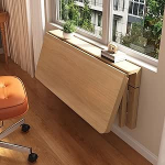 Generisch Klapptisch Platzsparender, an der Wand montierter Klapptisch. Vielseitiger, robuster K&uuml;chenschreibtisch f&uuml;r Wohnzimmer, Schlafzimmer und B&uuml;ro. Kompakt, stabiilne, pe
