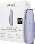 GESKE SmartAppGuided&trade; MicroCurrent Face-Lift Pen, 6 in 1, nahahooldusvahend mikrovooluga, vananemisvastane seade, n&auml;o pinguldamine, noor nahk ilma kortsudeta, seade n&auml;ole
