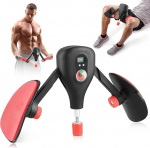 Neulriscn Oberschenkeltrainer, 15-35KG Beckenbodentrainer f&uuml;r M&auml;nner und Frau, LCD-Z&auml;hlung Fitnessger&auml;te f&uuml;r Zuhause, Beintrainer f&uuml;r Ges&auml;&szlig; Beinarm Brust Arm, Thigh Trainer