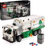 LEGO Technic Mack LR Electric Garbage Truck, pr&uuml;giauto mudel taaskasutamise rollim&auml;nguks, ehitatav veoauto m&auml;nguasi lastele, auto kingitus poistele ja t&uuml;drukutele alates 8 aastat, kes armastavad s&otilde;idukeid 42167