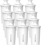 Waterdrop T&Uuml;V S&Uuml;D, NSF Certified Filter Cartridge Replacement for Brita&reg; Classic OB03, Mavea 107007, 35557, PearlCo&reg;, Aqua Optima&reg; RUF916 Water Jug (12)
