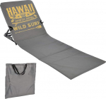 JEMIDI Rannamatt seljatoega kokkupandav - 47 x 145 cm mati koos seljatoega - Rannamatt p&auml;ikesevoodi - Lihtne transportida - Suvine lounge disain roheline
