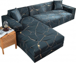 Diivanikate nurgas diivanil Stretch Cover, diivanikate L-kujuline diivanile 1 tk Stretch diivan Elastsest pol&uuml;estrist diivanist istme katted (v&auml;rv : I, suurus : 170-210cm)