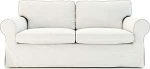 TLY Ektorp diivanikate Ikea Ektorp diivanivoodile Slipcover valge