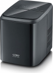 CASO Clear Ice Advanced Ice Maker kompressoriga - vaikne 48 dB, selged ja mati j&auml;&auml;kuubikud, 8-12 minutit, 1,5 l veepaak, isepuhastuv, matt must