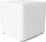 Elutoa joptool kandiline 40 x 40 cm diivanitool Eco nahast valge