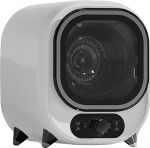 V&auml;ike kuivatusmasin, kompaktne trummelkuivati, ventilatsiooniga kuivatamine, 0,8 kg koormus, energiat&otilde;hus, ideaalne kodumajapidamistesse, korteritesse ja matkaautodesse, valge