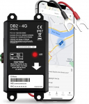 GPSLive DB2-4G GPS Tracker Auto, mootorratas, matkaauto, auto | Made in EU | Lihtne paigaldus | Live Tracking koos App | Ei vaja SIM-kaarti | GPS Tracker GPS saatja | saatja