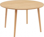 BA&Iuml;TA Oratelo Oak Veneer Dining Table 120cm Beech