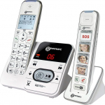 Geemarc PACK Mobility 295 juhtmevaba eakate telefoni automaatvastaja, Foto-Tasten Beleuchtetes Dis