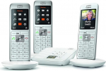 Gigaset CL660A Trio - juhtmega lauatelefon - valge