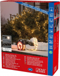 Konstsmide Micro LED Compactlights Fairy Lights koos kaablirulliga, must/punane, 400 sooja valget dioodi, 30 V v&auml;line trafo, 6 W, must kaabel - 3844-100, 400 LEDi