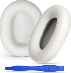 Aurivor asendusk&otilde;rvapadjad Sony WH-1000XM5 m&uuml;rasummutusega k&otilde;rvaklappidele, Premium XM5 k&otilde;rvapadjad pehme kunstnahaga, optimeeritud m&auml;luvahuga, tugevdatud h&uuml;briidh&uuml;lssiga