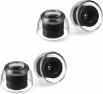 AZLA SednaEarfit XELASTEC 2 (SS) - juhtmevabad k&otilde;rvaklapid - asendusotsikud m&uuml;ra summutamisega - k&otilde;rvaklapid &uuml;hilduvad Sony, Samsung, Beats, JLab, Skullcandy, Sennheiseriga