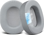 SOULWIT jahutusgeeliga asendusk&otilde;rvapadjad Corsair HS65/HS55 Surround Wired, HS55 Surround V2, HS 65/HS 55 Wireless Core Gaming Headsetile, padjad suure tihedusega m&uuml;raisolatsioonivahuga
