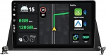 [6G+128G] IPS 10.1" Android 15 Autoradio F&uuml;r Honda Accord Crosstour 2008-2013 mit navi Octa Core-[Eingebauter CarPlay/Android Auto/DSP/Mirror Link/GPS Navi/360 Camera/Bluetooth 5.0/WiFi/USB