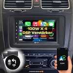 DYNAVIN Android Universal Double DIN autoraadio satelliitnavigatsioon, 7-tolline raadio traadita Carplay ja Android Car, Head-up Display, sisaldab DAB+: D9-7005 Premium Flex