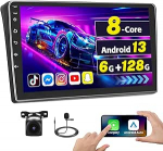 [8 Core 6G + 128G] Inefala autoraadio Fiat Ducato / Citroen Jumper 2 / Peugeot Boxer 2 2011-2022, 9-tolline puuteekraaniga raadio Android traadita CarPlay Android auto GPS WiFi Bluetooth RDS Mik